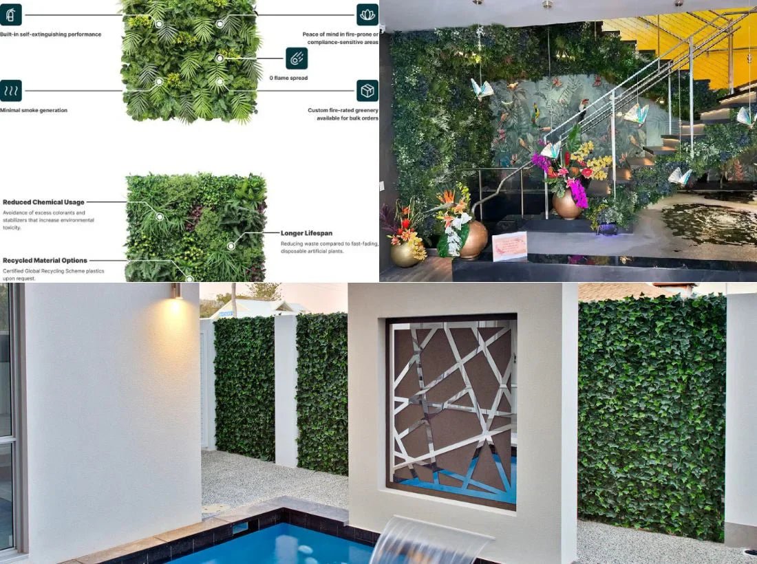 Artificial Green Walls for Spas and Wellness Spaces: What to Know Before You Specify - Designer Plants USA