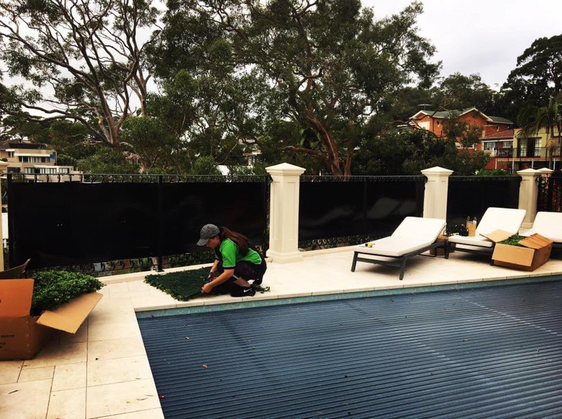 How to Install Artificial Hedges on Any Fence