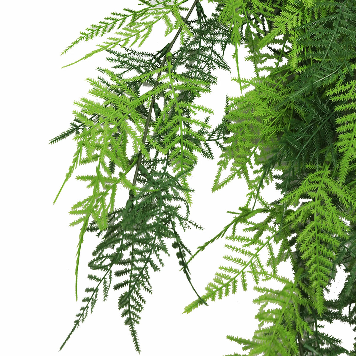 Lace Fern Garland Artificial Hanging Bush 5.9×30in – NFPA701 Fire Rated – UV Resistant — Fire Resistant, UV Resistant