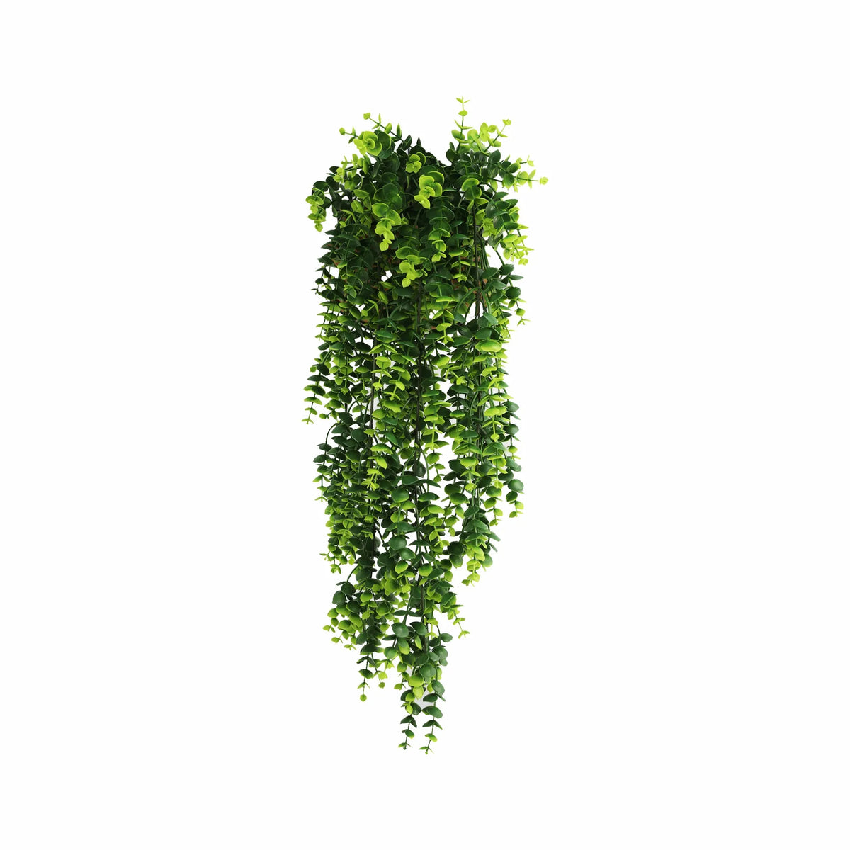 Lush Green Eucalyptus Garland Artificial Hanging Bush 7.1×30.5in – NFPA701 Fire Rated – UV Resistant by Designer Plants USA