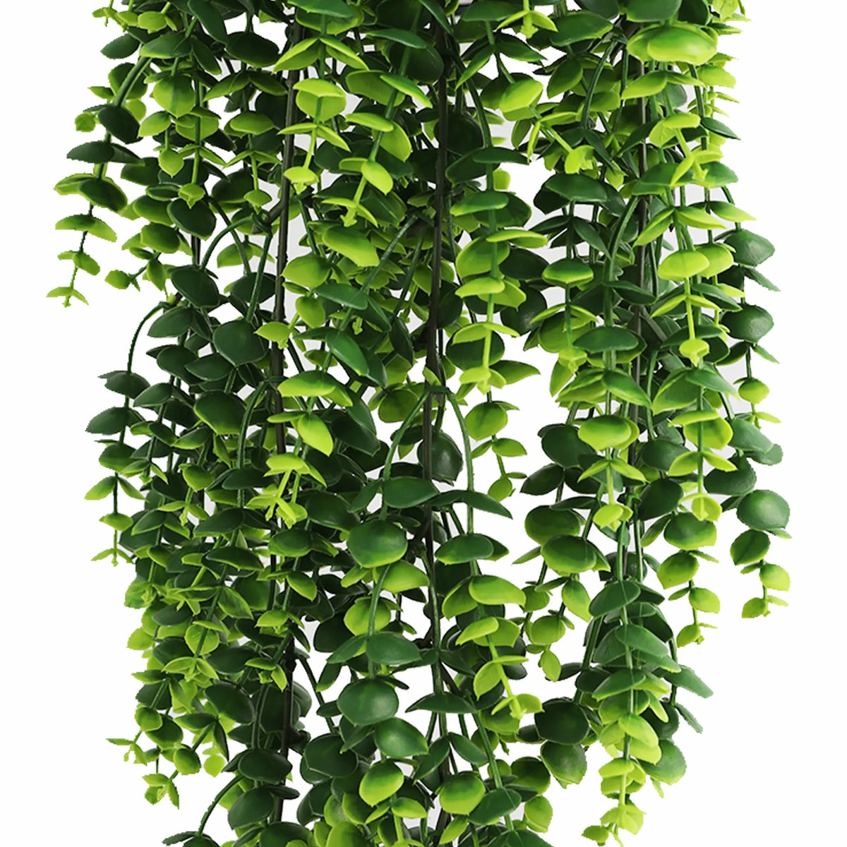 Lush Green Eucalyptus Garland Artificial Hanging Bush 7.1×30.5in – NFPA701 Fire Rated – UV Resistant (Designer Plants USA)…