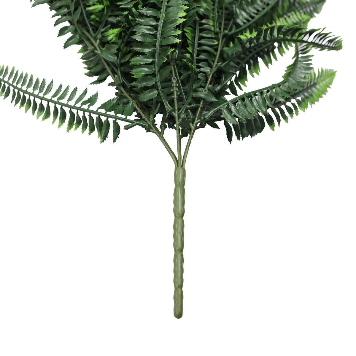 Dense Boston Fern Garland Artificial Hanging Bush 10.6×33in – NFPA701 Fire Rated – UV Resistant — view 8 of 8