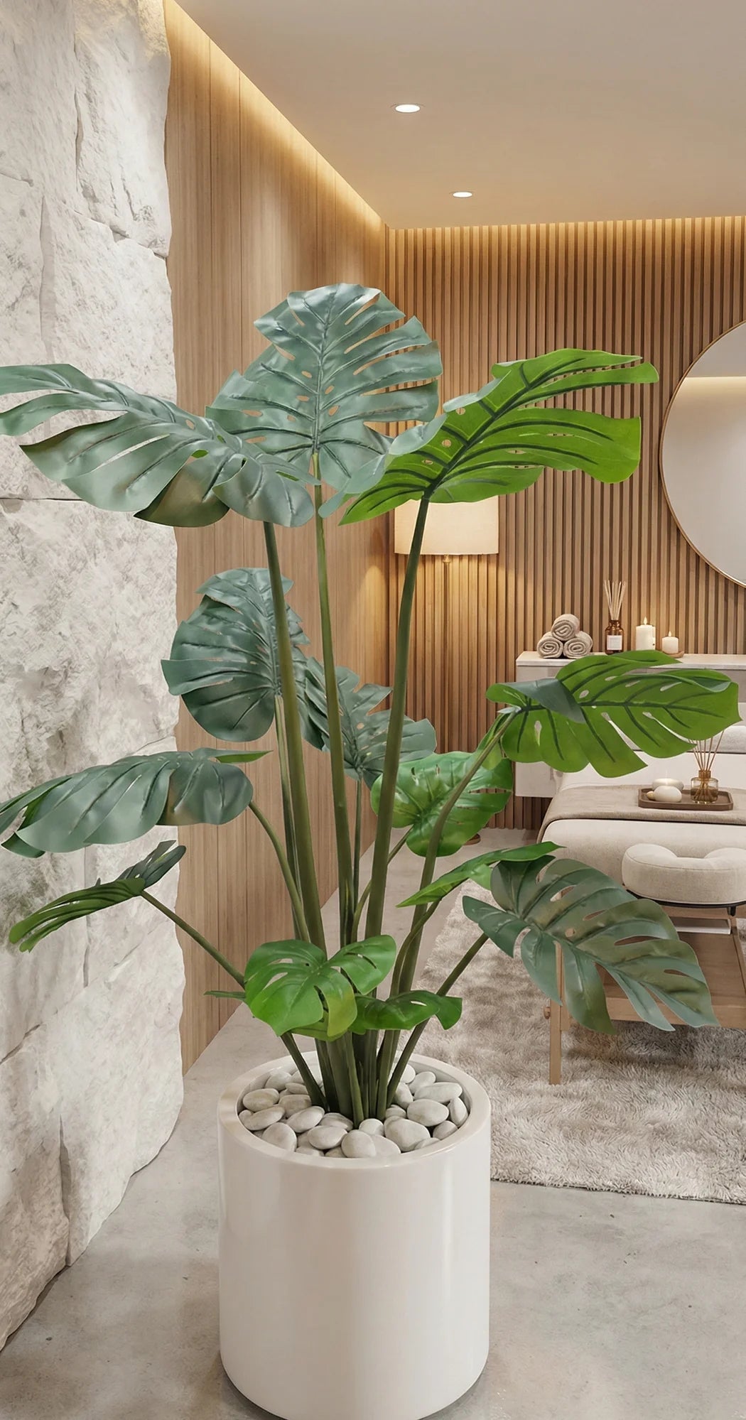Monstera Artificial Tree 59.1in by Designer Plants USA — view 9 of 10