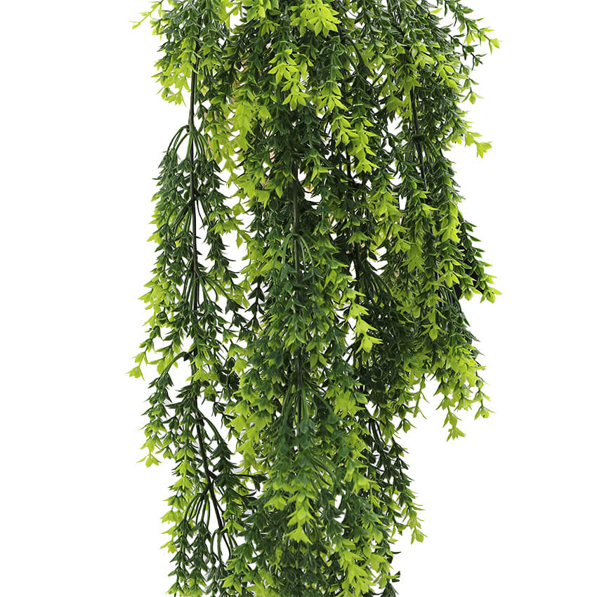 Vivid Green Dense Fern Artificial Hanging Plant 30in – UV Resistant — featuring UV Resistant