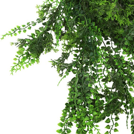 Dense Tropical Fern Artificial Hanging Plant 30in – UV Resistant — view 8 of 8