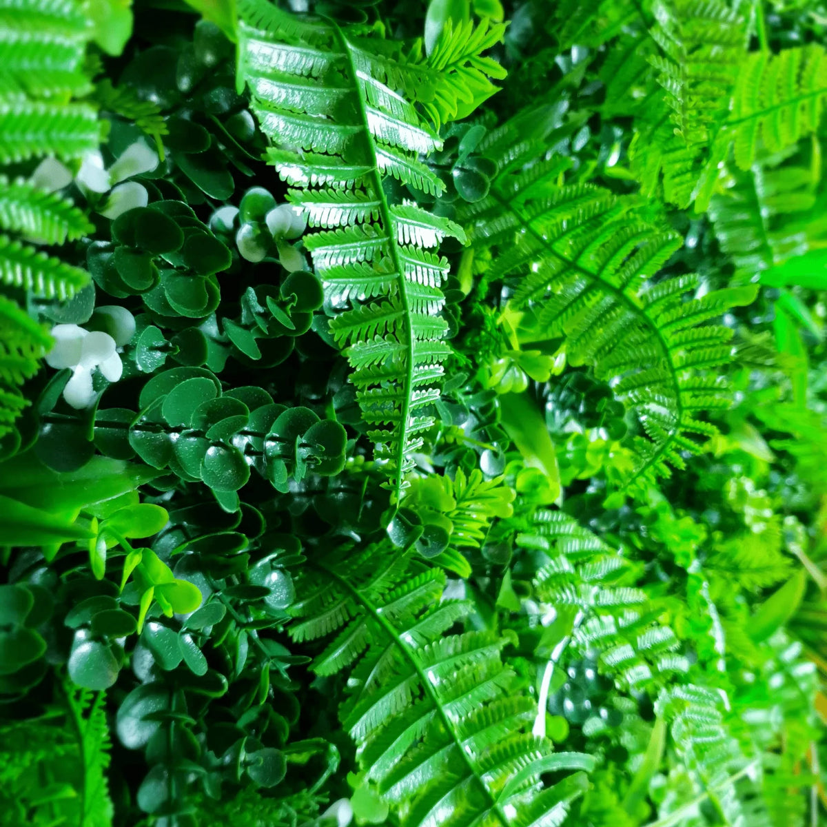 Sample Panel – Wild Tropics Vertical Garden (Small Sample) — Non Fire Resistant, UV Resistant