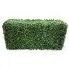 Two Tone Green Boxwood Artificial Hedge 40×20in – UV Resistant – Commercial Grade, Non Fire Resistant Artificial Hedges