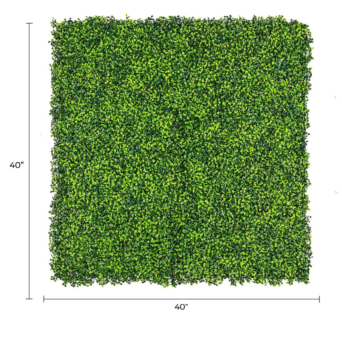 Mixed Boxwood Artificial Vertical Garden Green Wall Panel 40×40in 11 SQ FT – UV Resistant – Commercial Grade — Living Walls…