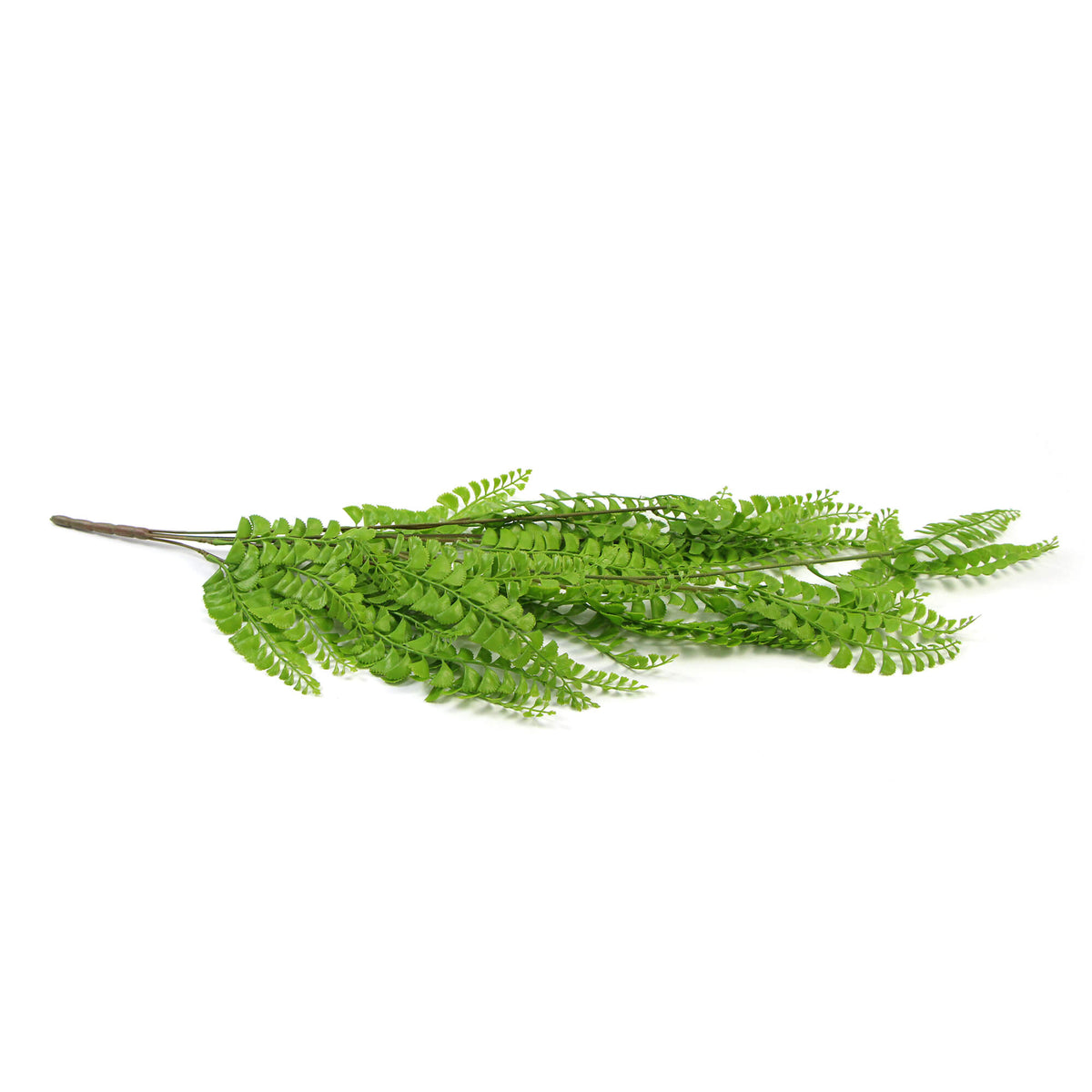 Artificial Hanging Plants & Bushes: Dark Green Button Fern Artificial Hanging Plant 31in – UV Resistant by Designer Plants…