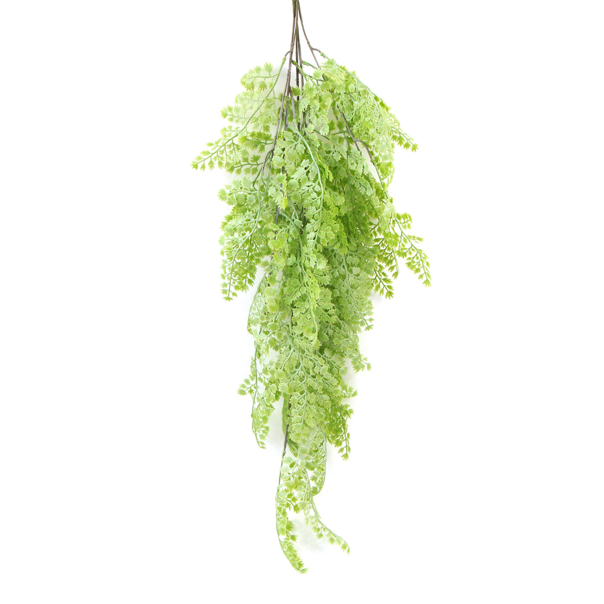 Light Green Maidenhair Fern Artificial Hanging Plant 31in – UV Resistant, Non Fire Resistant Artificial Hanging Plants &…