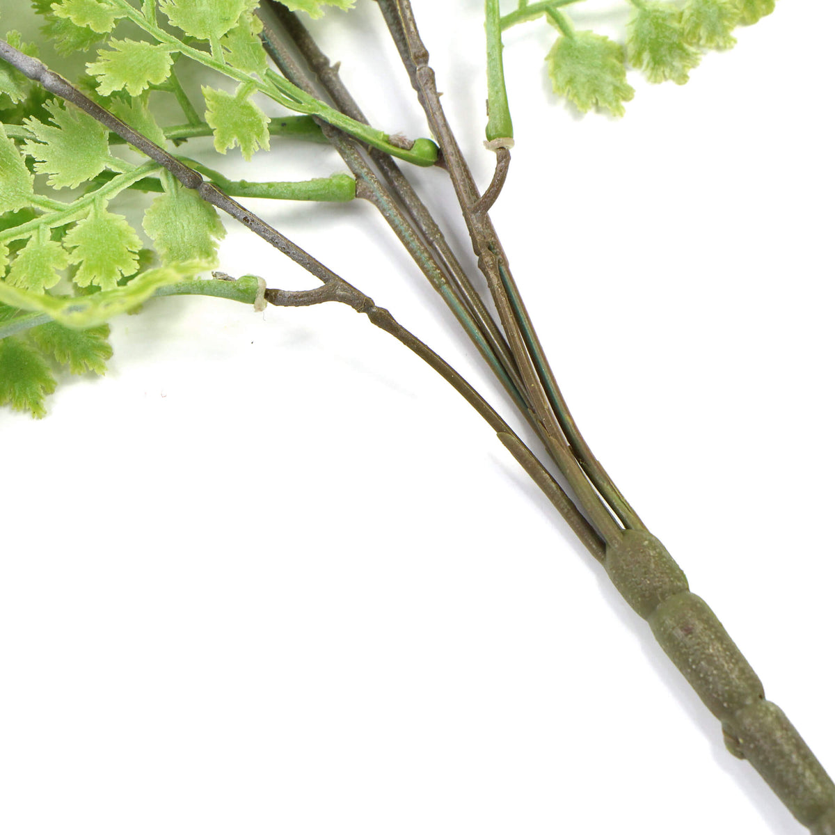 Artificial Hanging Plants & Bushes: Light Green Maidenhair Fern Artificial Hanging Plant 31in – UV Resistant by Designer…