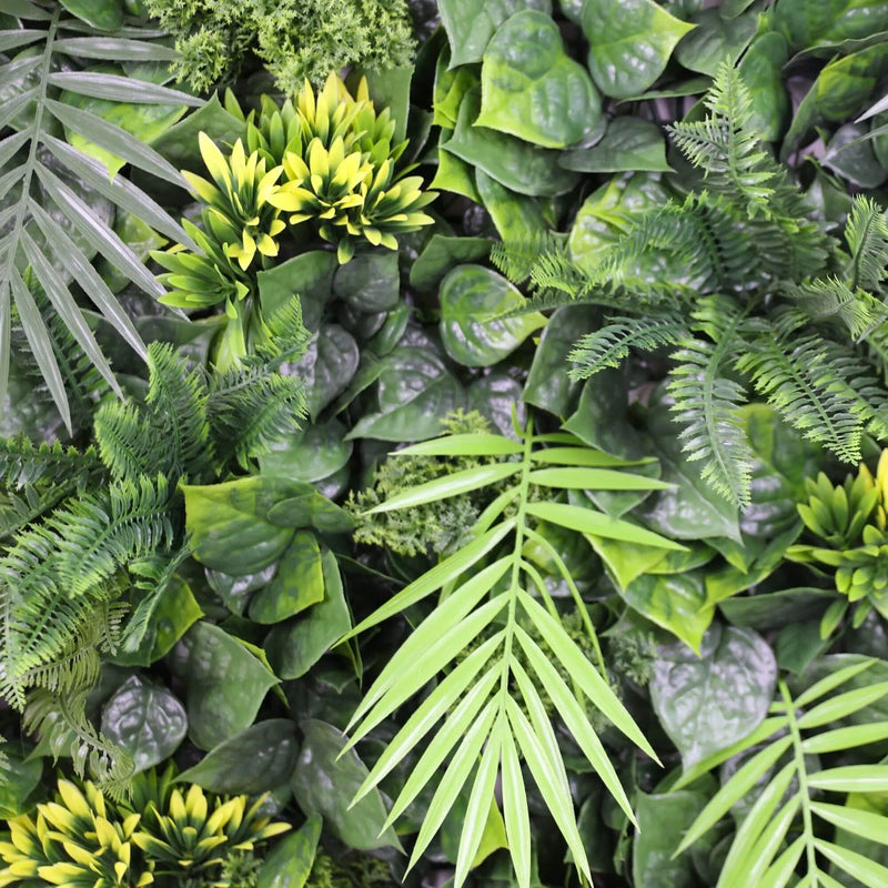 Luxury Flowering Hawaiian Sunrise Artificial Vertical Garden 40" x 40" 11SQ FT Commercial Grade UV Resistant