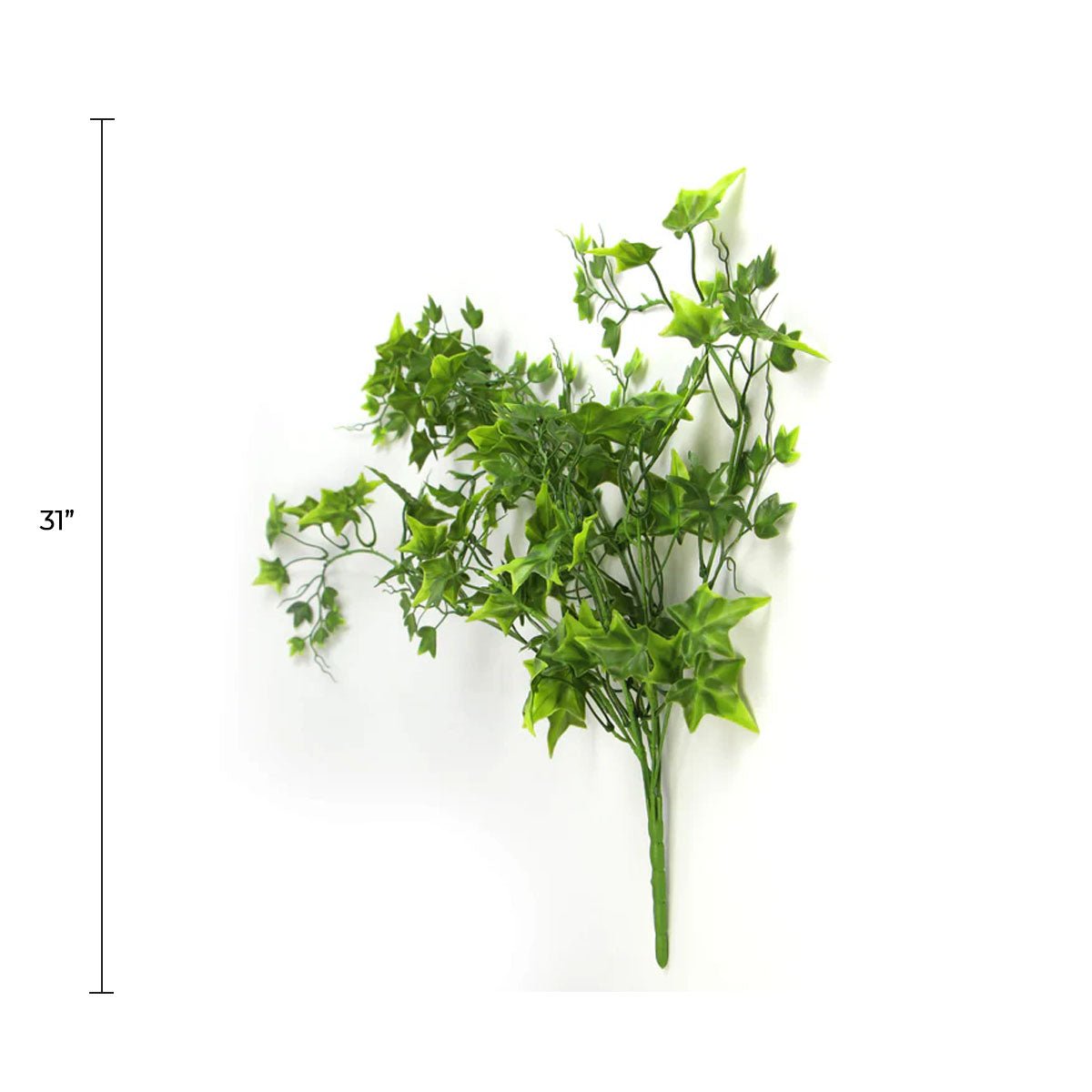 Two Tone Bright Tipped Ivy Artificial Hanging Bush 31in – UV Resistant — Artificial Hanging Plants & Bushes from Designer…
