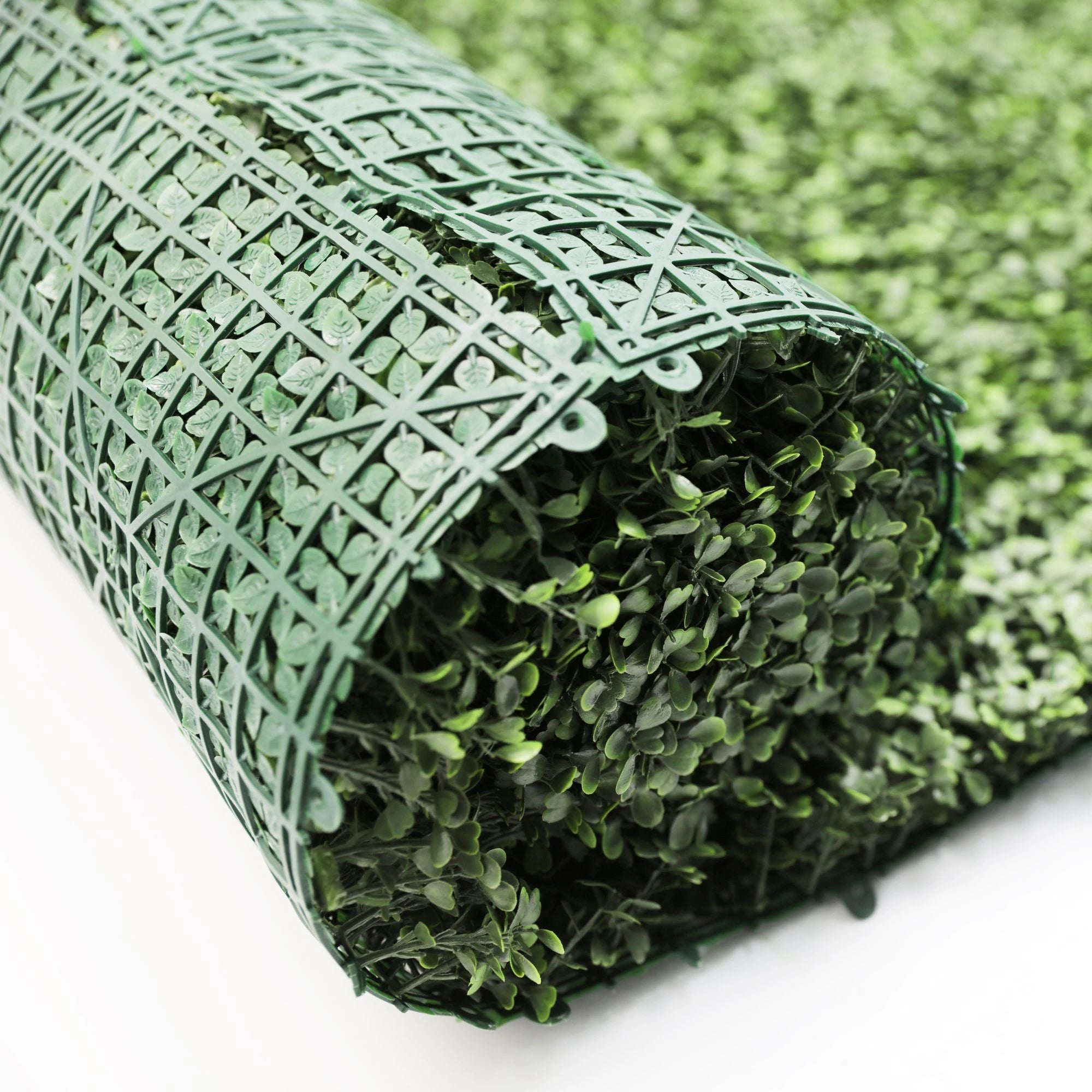 Boxwood Artificial Green Wall Roll 10ft×3.3ft 33 SQ FT – UV Resistant – Commercial Grade