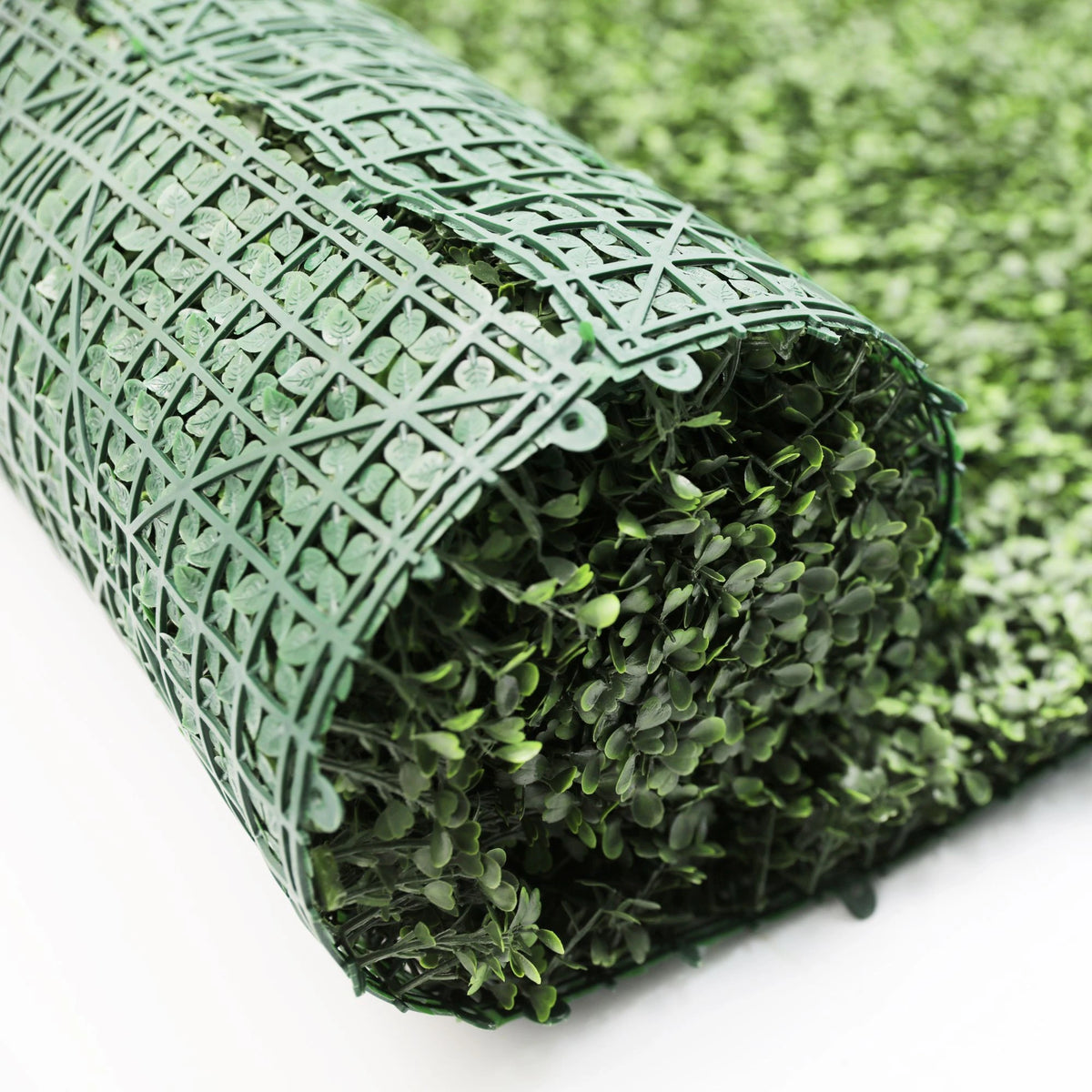 Boxwood Artificial Green Wall Roll 10ft×3.3ft 33 SQ FT – UV Resistant – Commercial Grade, Non Fire Resistant Living Walls