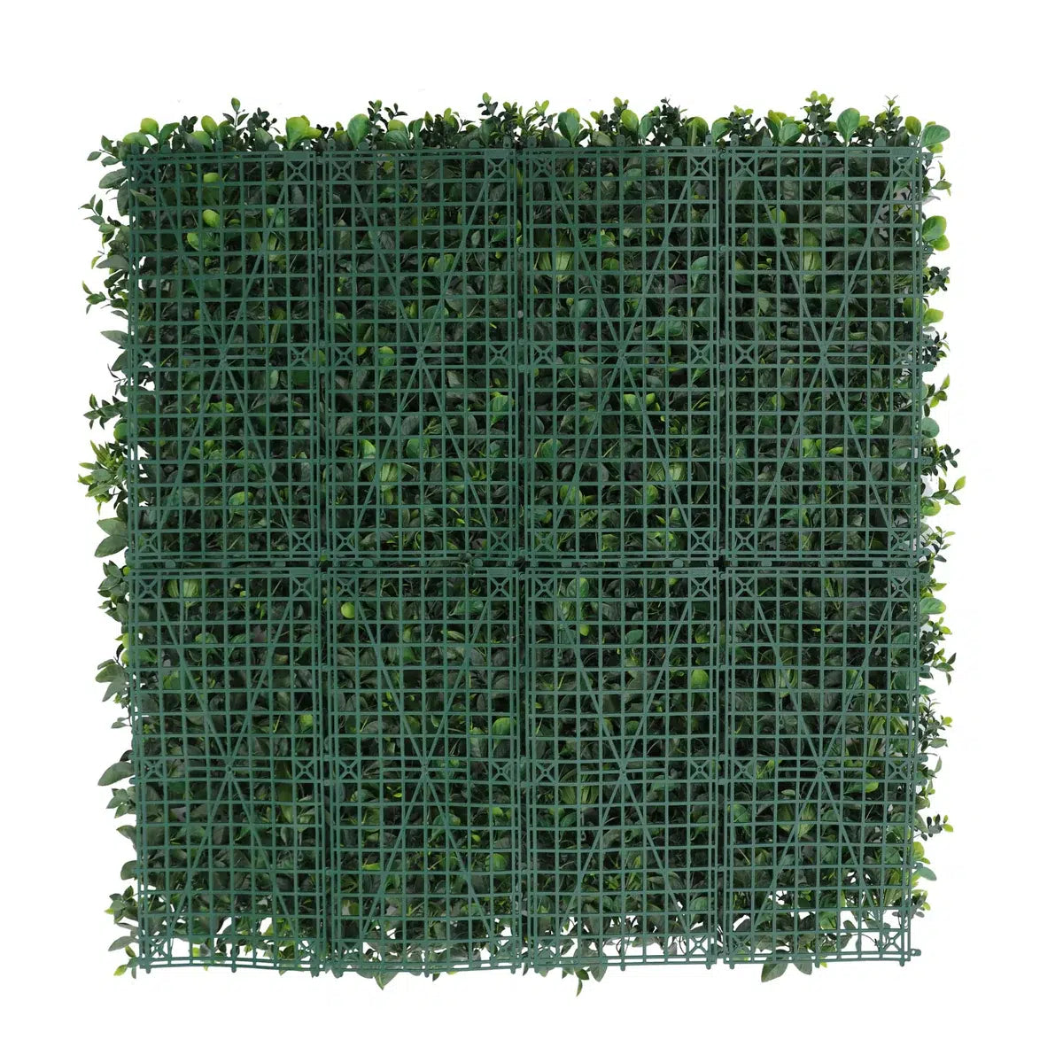 Sample Panel – Snowy White Vertical Garden (Small Sample)