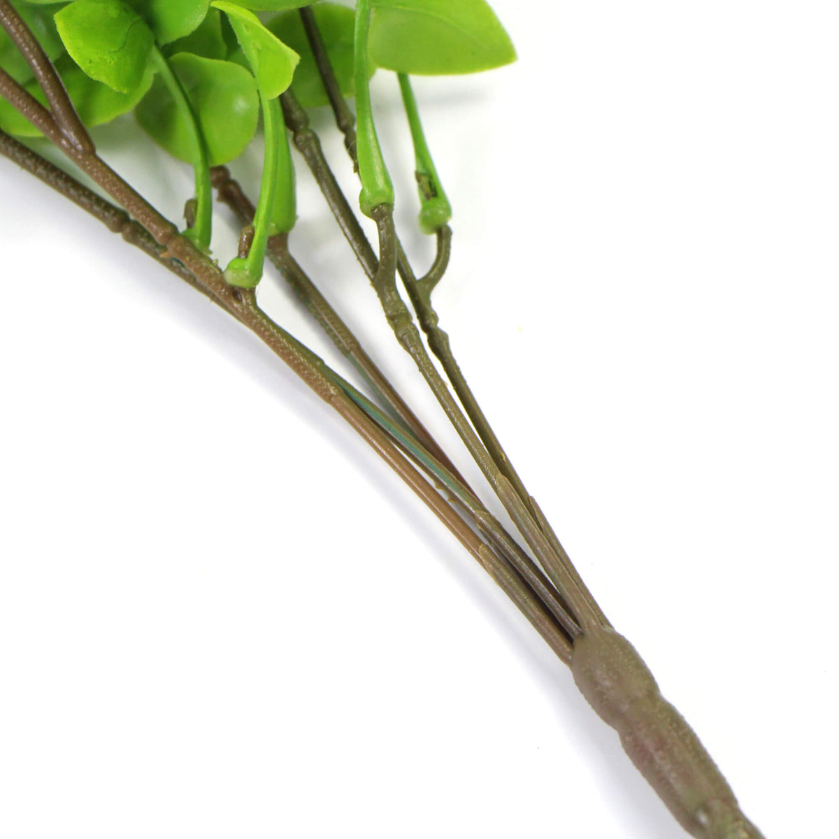 Light Green Button Fern Artificial Hanging Plant 31in – UV Resistant — Non Fire Resistant, UV Resistant