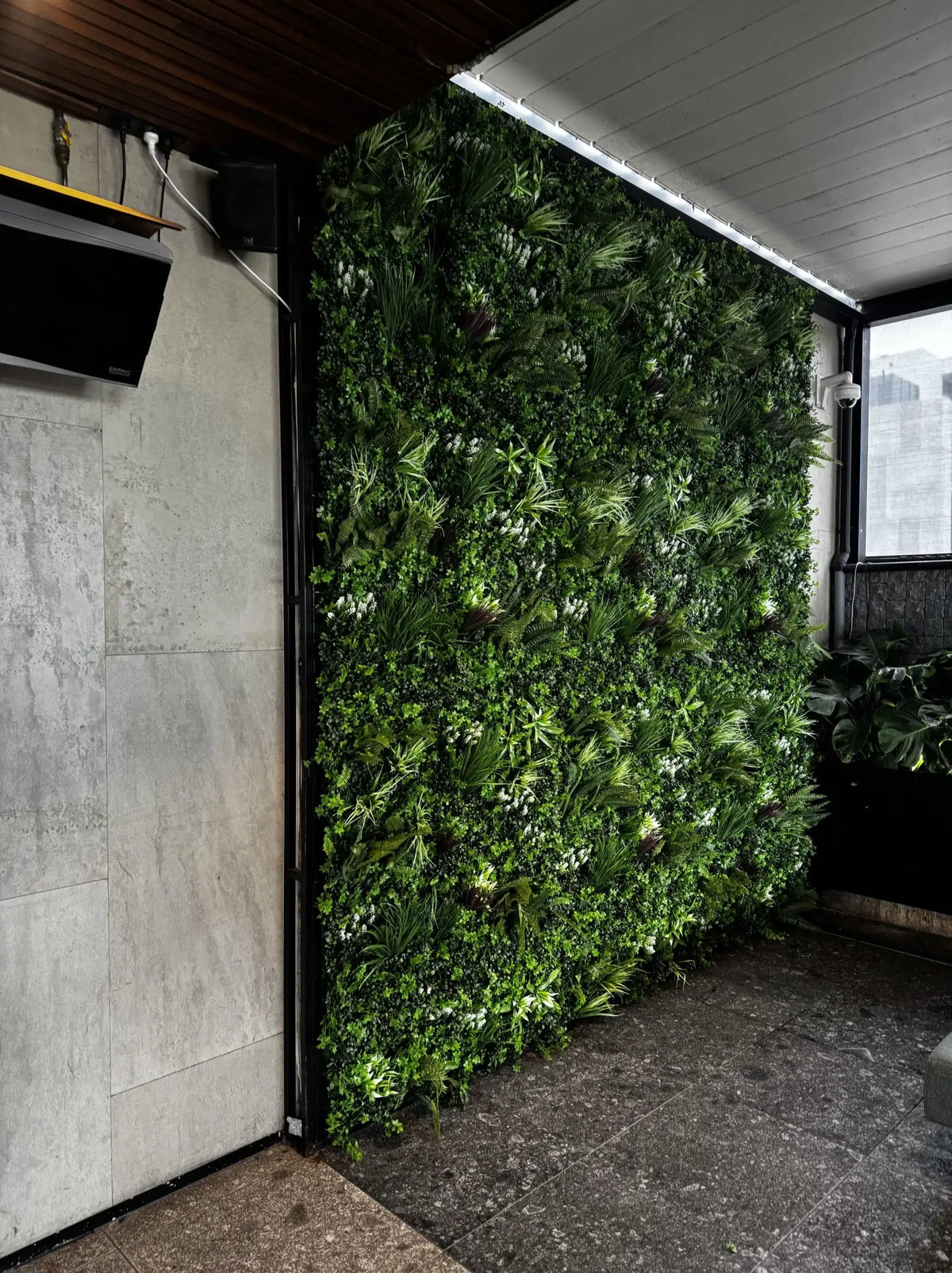 Lush Spring Artificial Vertical Garden Green Wall Panel 40×40in 11 SQ FT – UV Resistant – Commercial Grade — view 32 of 36