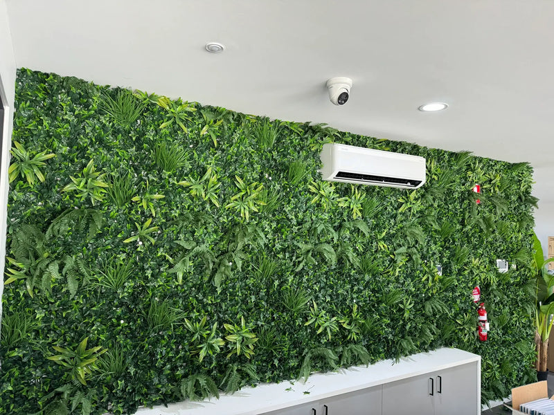 Artificial Living Wall Installation into an Office