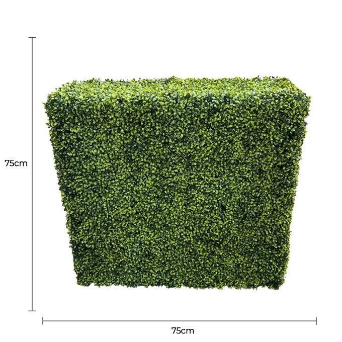 Dark Green Boxwood Artificial Hedge 30×30in – UV Resistant – Commercial Grade — featuring UV Resistant