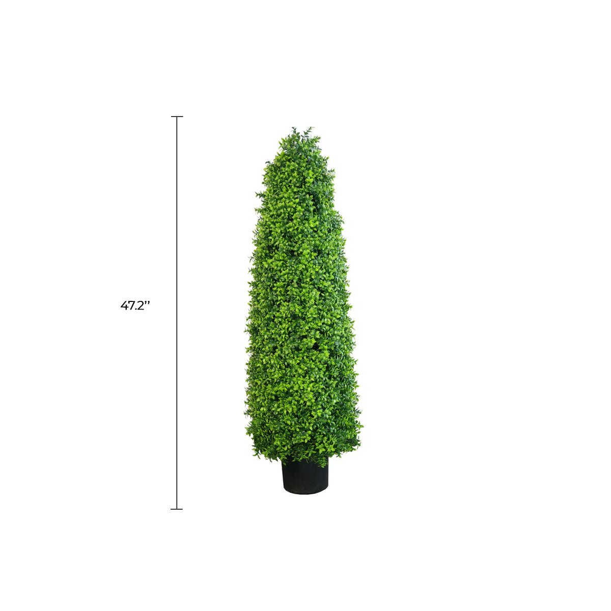 Bright Buxus Artificial Tree 47.2in – UV Resistant — Artificial Tree from Designer Plants USA