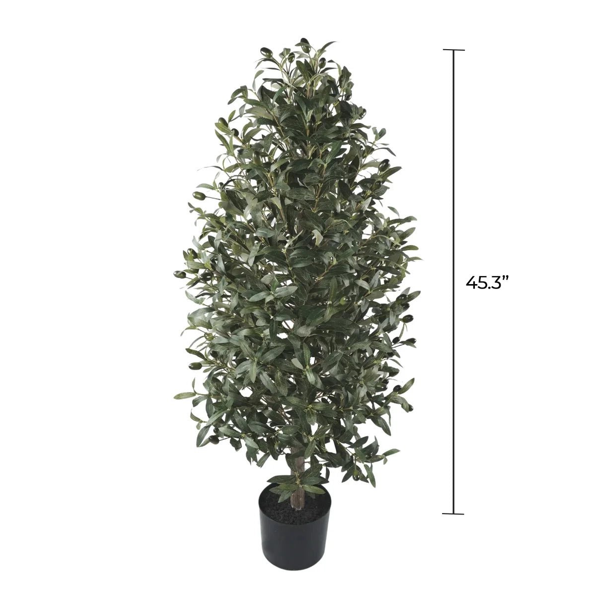 Olive Artificial Tree 45.3in — Artificial Tree from Designer Plants USA