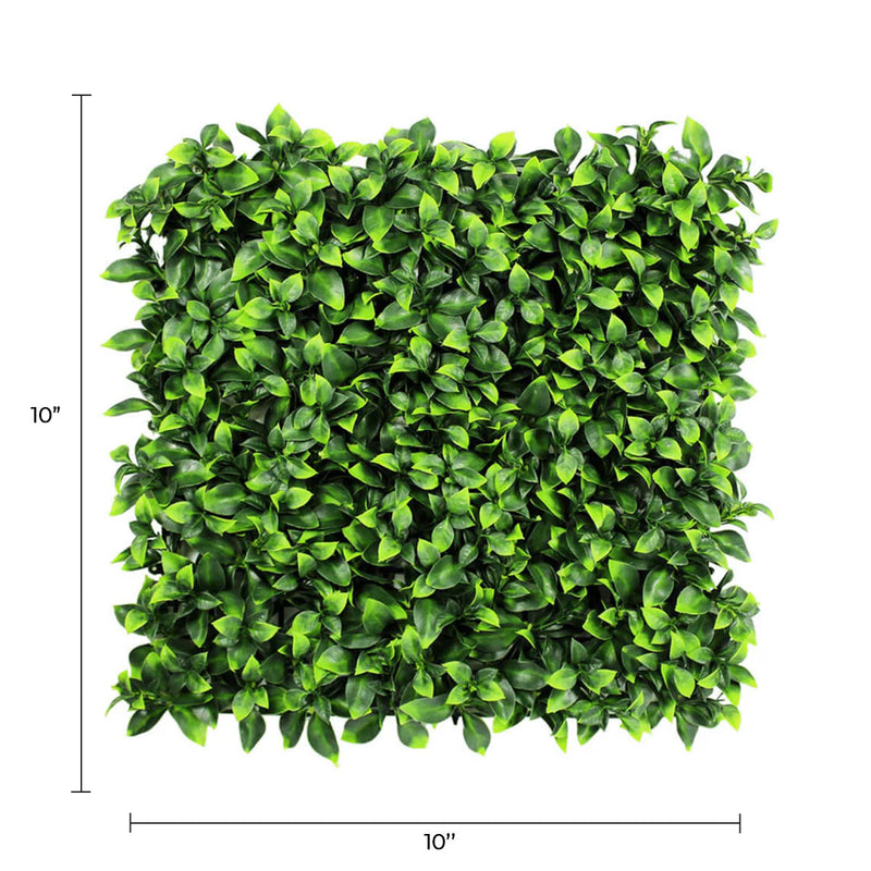 Sample Panel of Jasmine Artificial Green Wall (Small Sample) Commercial Grade UV Resistant
