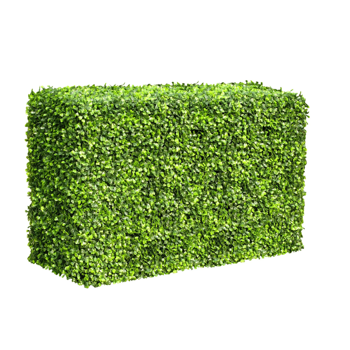 Light Boxwood Artificial Hedge 40×20in – UV Resistant – Commercial Grade by Designer Plants USA