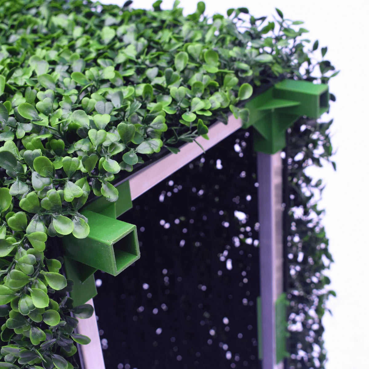 Artificial Hedges: Dark Boxwood Artificial Hedge 40×10in – UV Resistant – Commercial Grade by Designer Plants USA