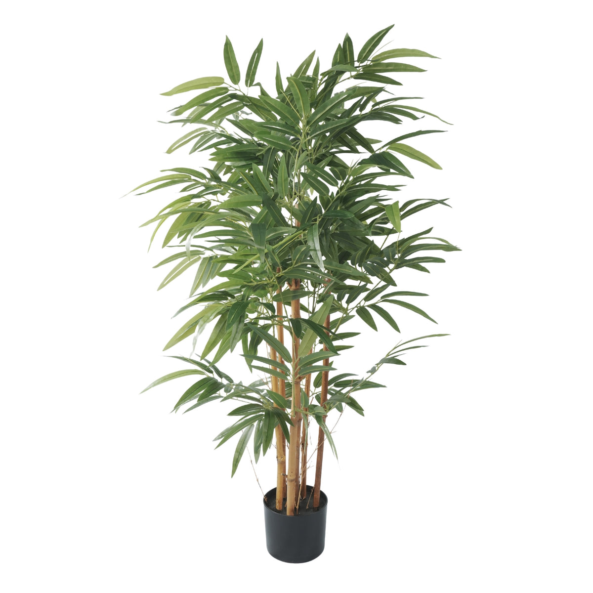 Potted Bamboo Natural Trunk Artificial Tree 47.2in (Designer Plants USA) — view 4 of 6