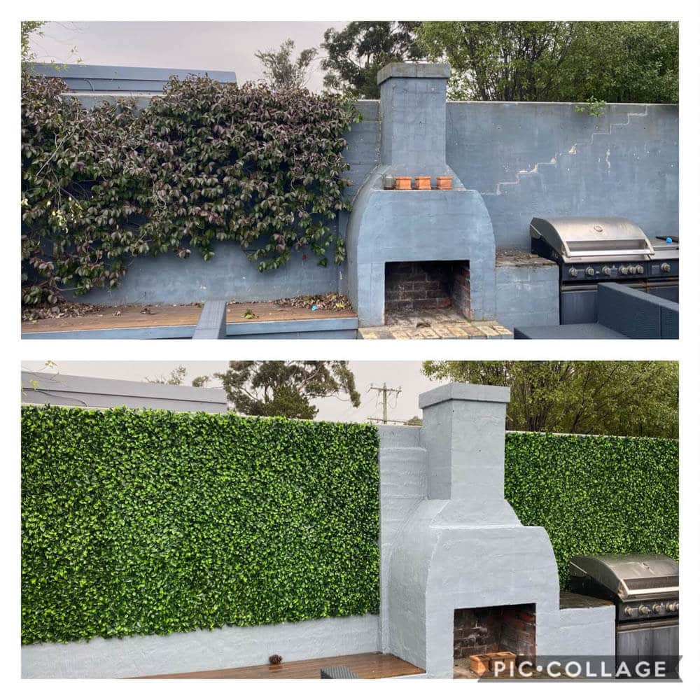 Sample Panel – Jasmine Green Wall (Small Sample) — Non Fire Resistant, UV Resistant