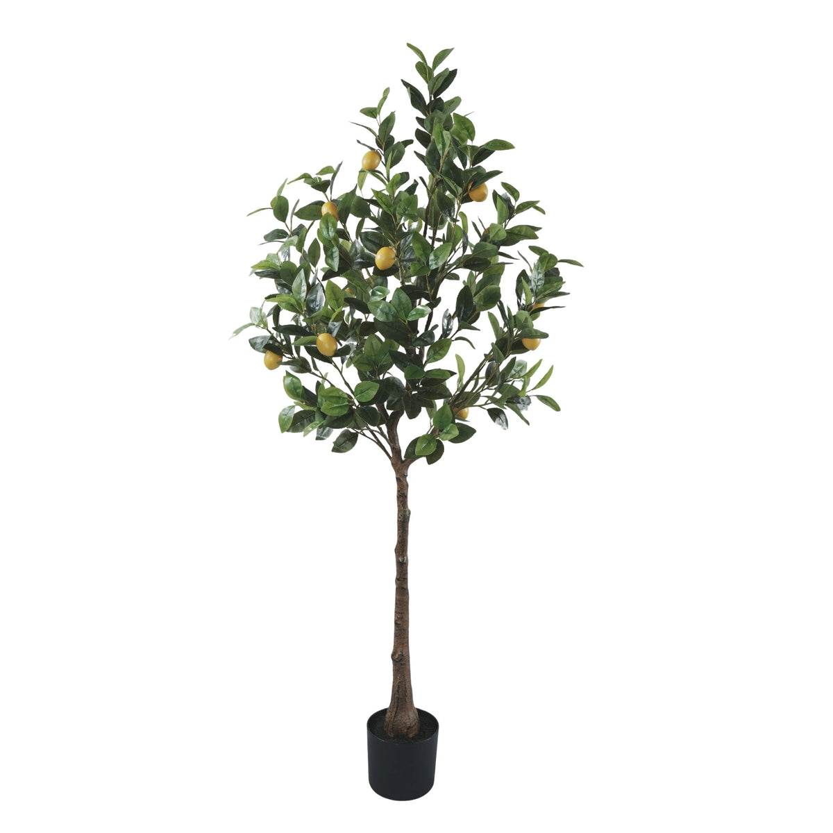 Lemon Artificial Tree 63.0in, Non Fire Resistant Artificial Tree