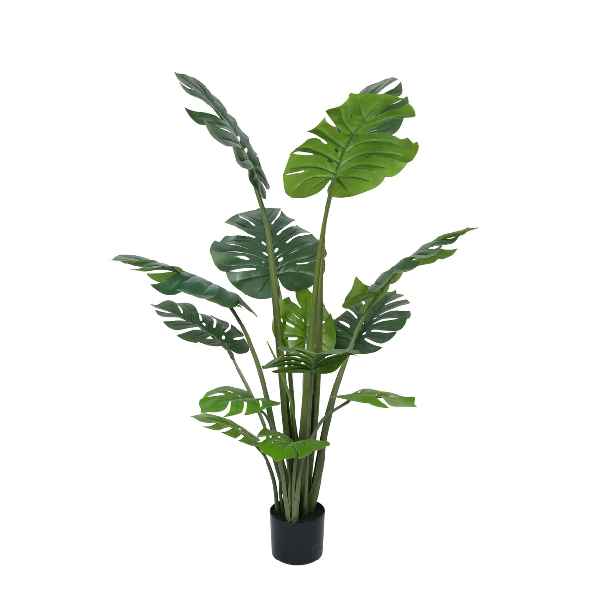 Monstera Artificial Tree 59.1in, Non Fire Resistant Artificial Tree