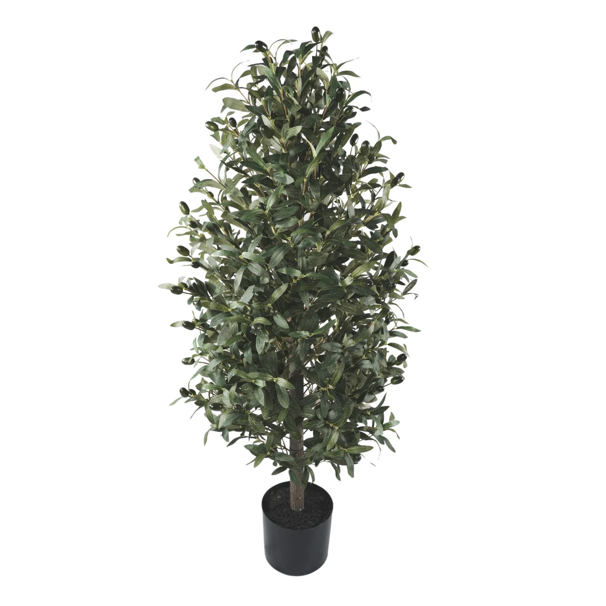 Olive Artificial Tree 45.3in, Non Fire Resistant Artificial Tree