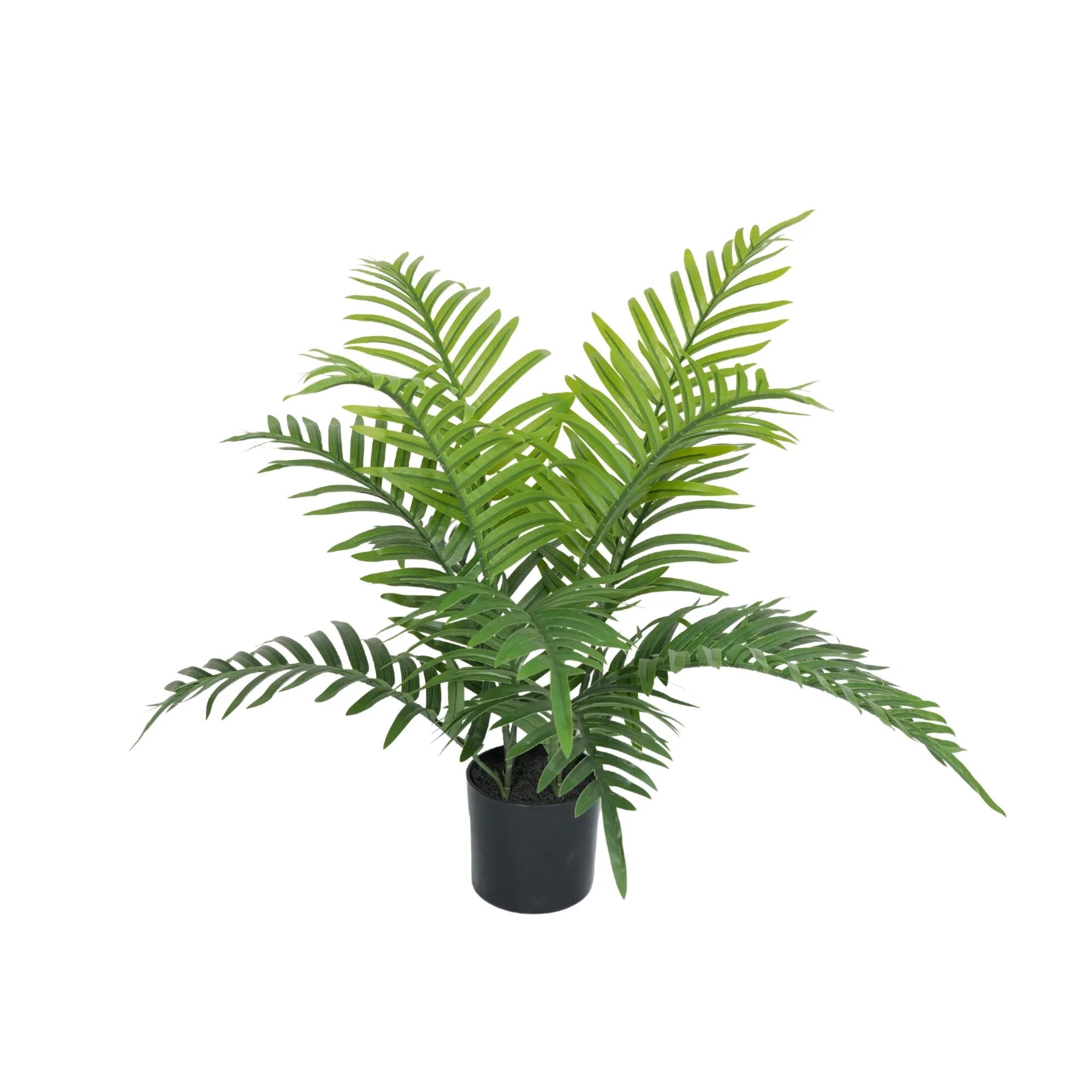 Premium Dense Potted Artificial Fern Palm 23.6in