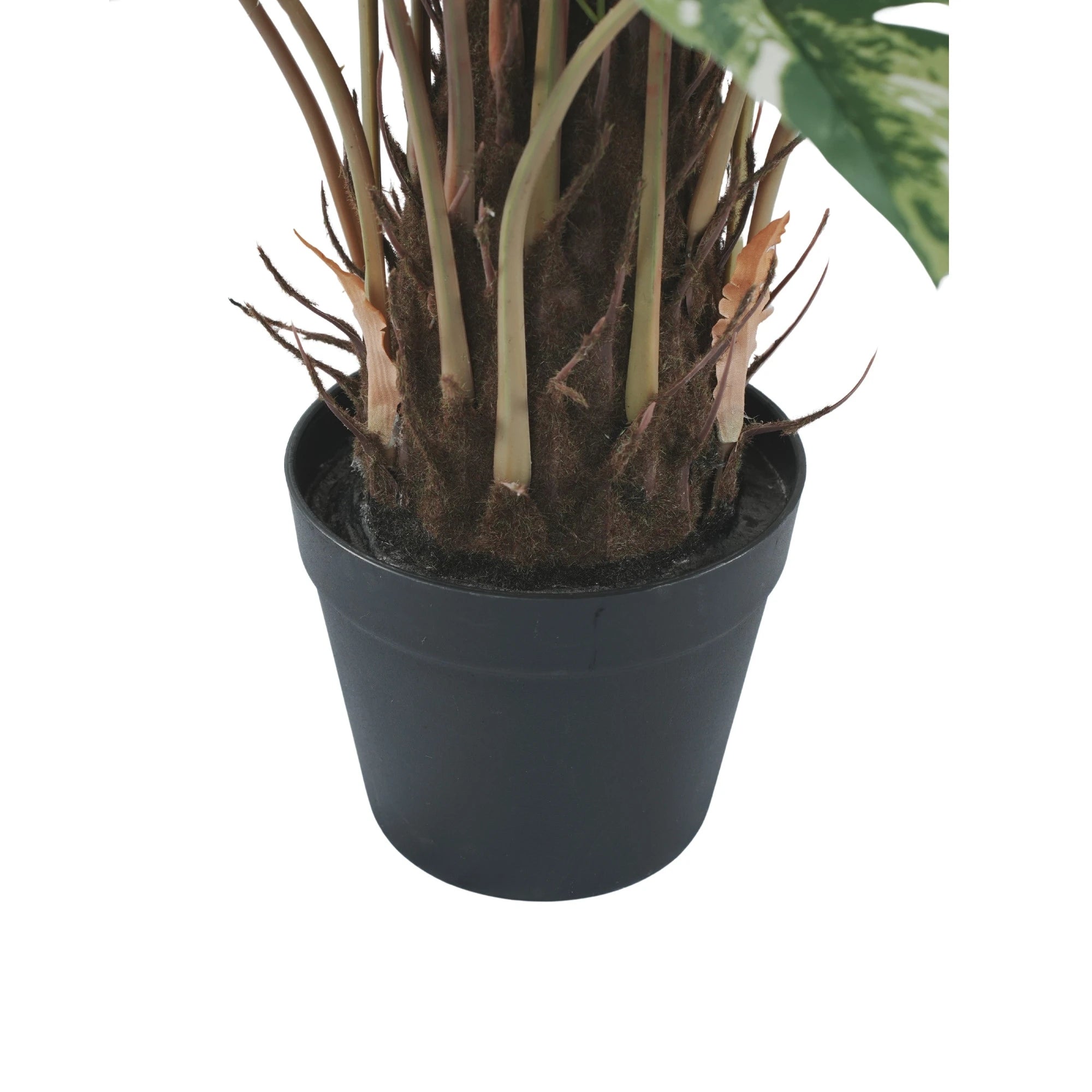 Premium Artificial Monstera Deliciosa / Variegated Monstera (Swiss Cheese) 35.4in