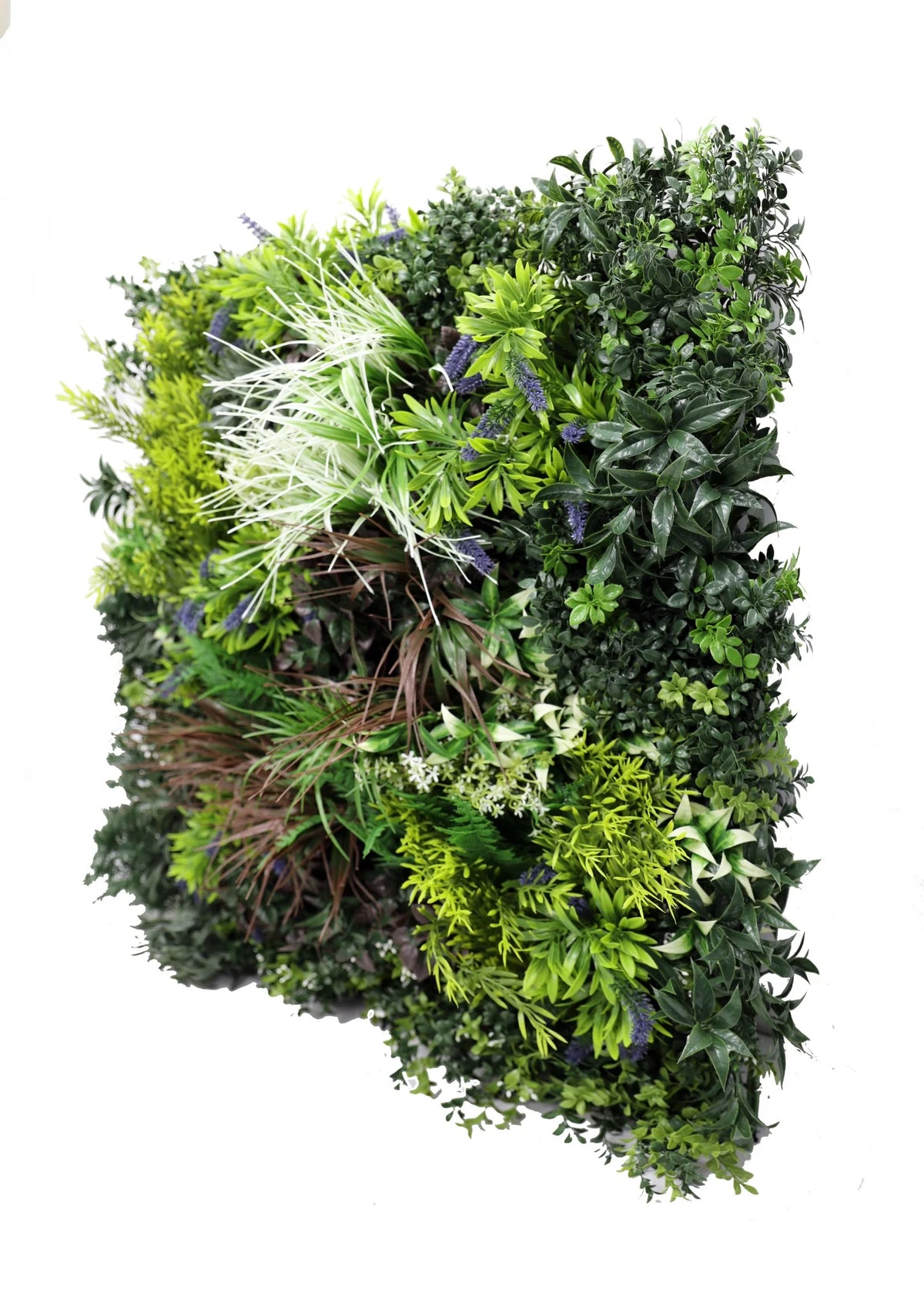Tropical Forest Artificial Vertical Garden Green Wall Panel 35×35in – NFPA701 Fire Rated – UV Resistant – Commercial Grade…