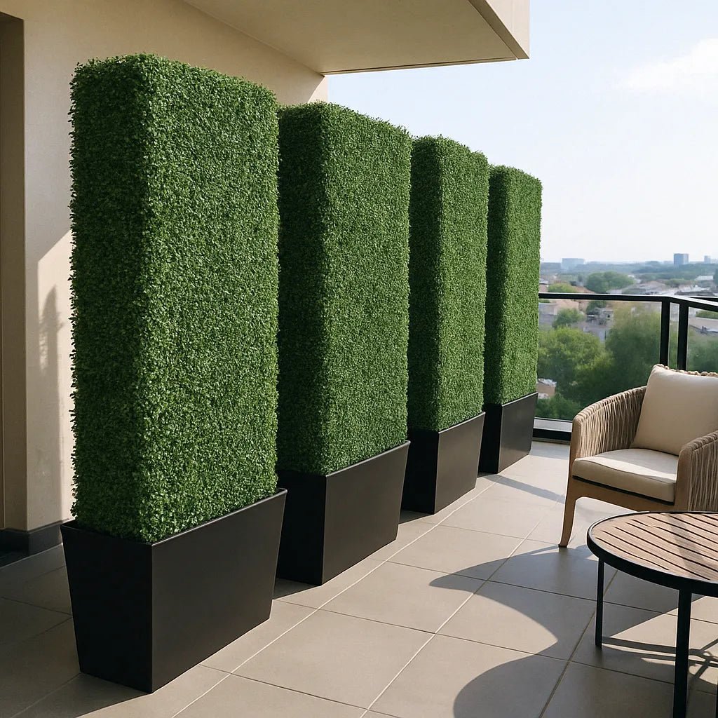 Boxwood Artificial Hedge 6ft – UV Resistant – Commercial Grade (Designer Plants USA) — view 4 of 9