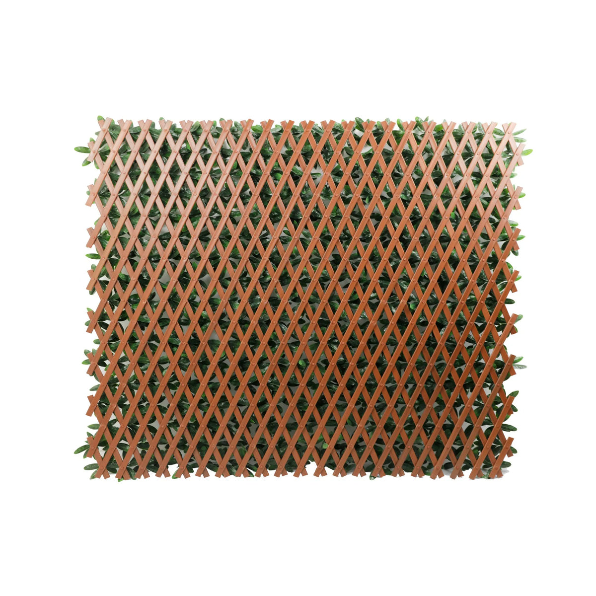 English Laurel Expandable Artificial Trellis Privacy Screen – UV Resistant — Non Fire Resistant, UV Resistant