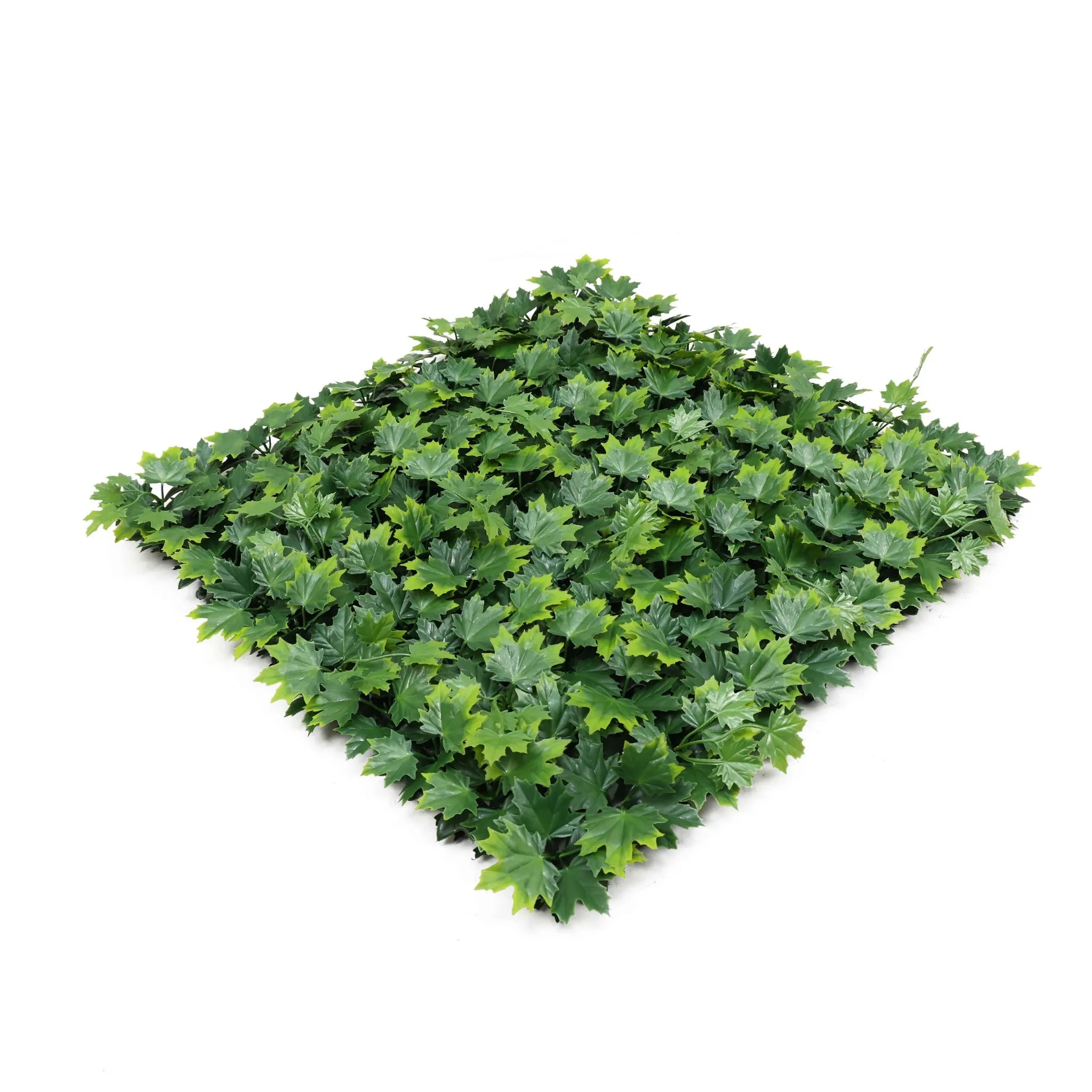 Maple Artificial Vertical Garden Green Wall Panel 40×40in 11 SQ FT – UV Resistant – Commercial Grade