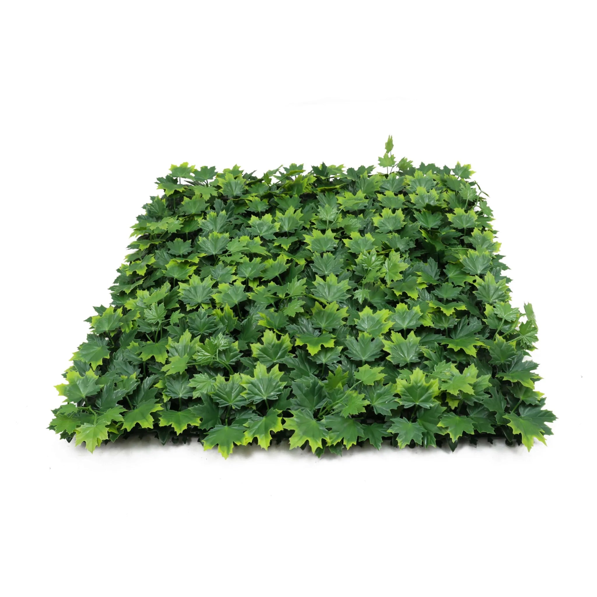 Maple Artificial Vertical Garden Green Wall Panel 40×40in 11 SQ FT – UV Resistant – Commercial Grade