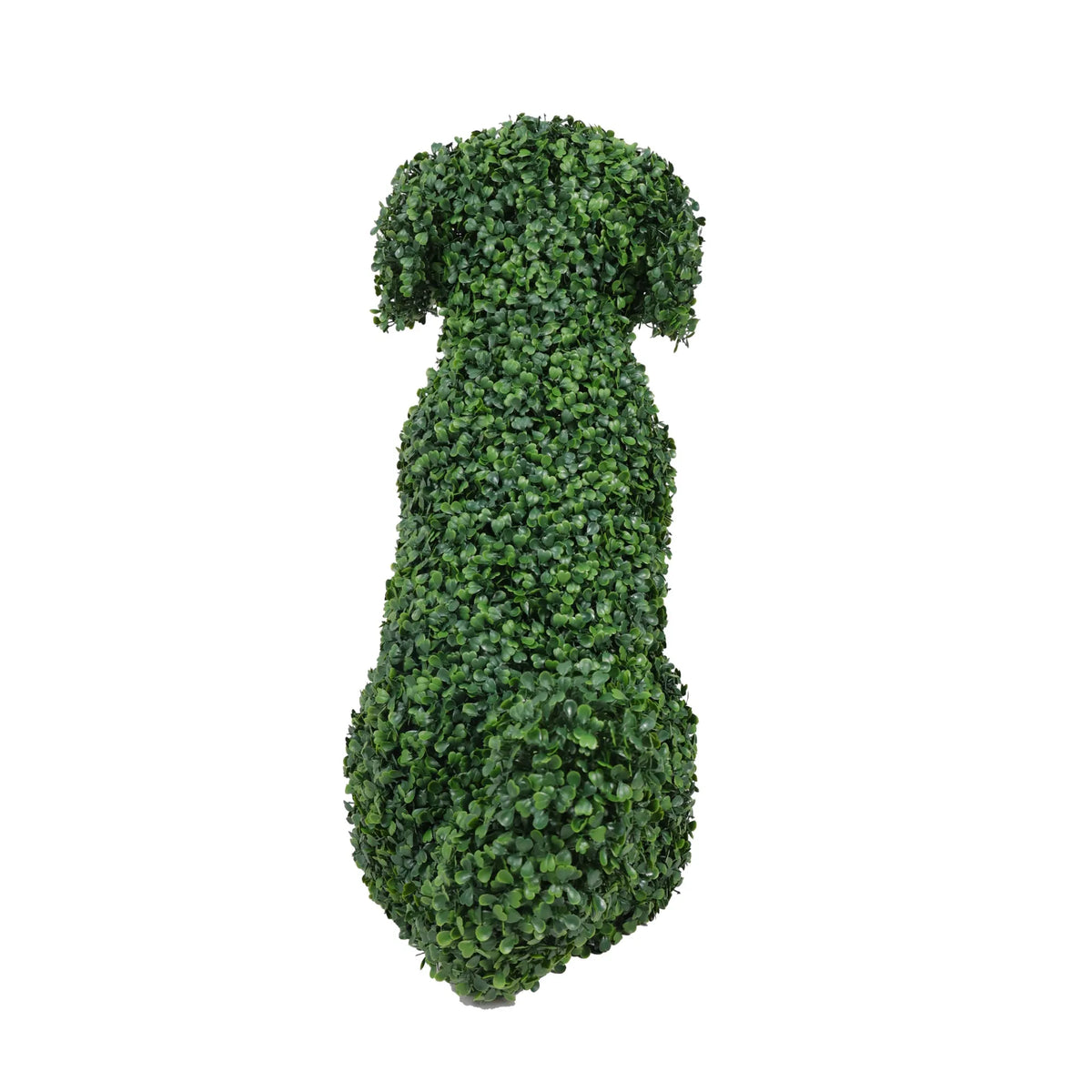 Boxwood Dog Artificial Topiary – Indoor and Outdoor — featuring UV Resistant