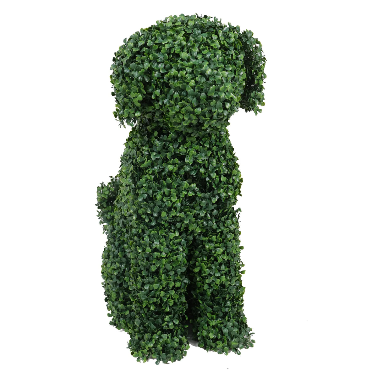 Artificial Topiary & Balls: Boxwood Dog Artificial Topiary – Indoor and Outdoor by Designer Plants USA