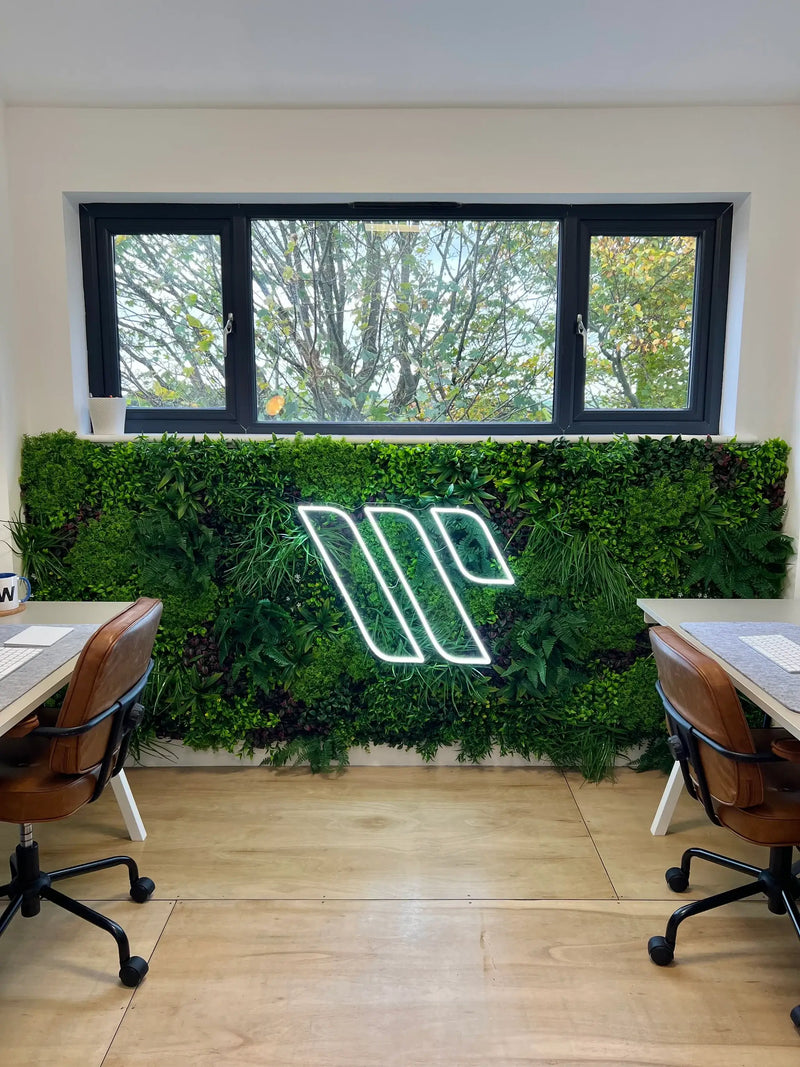 Business Signage for Green Walls