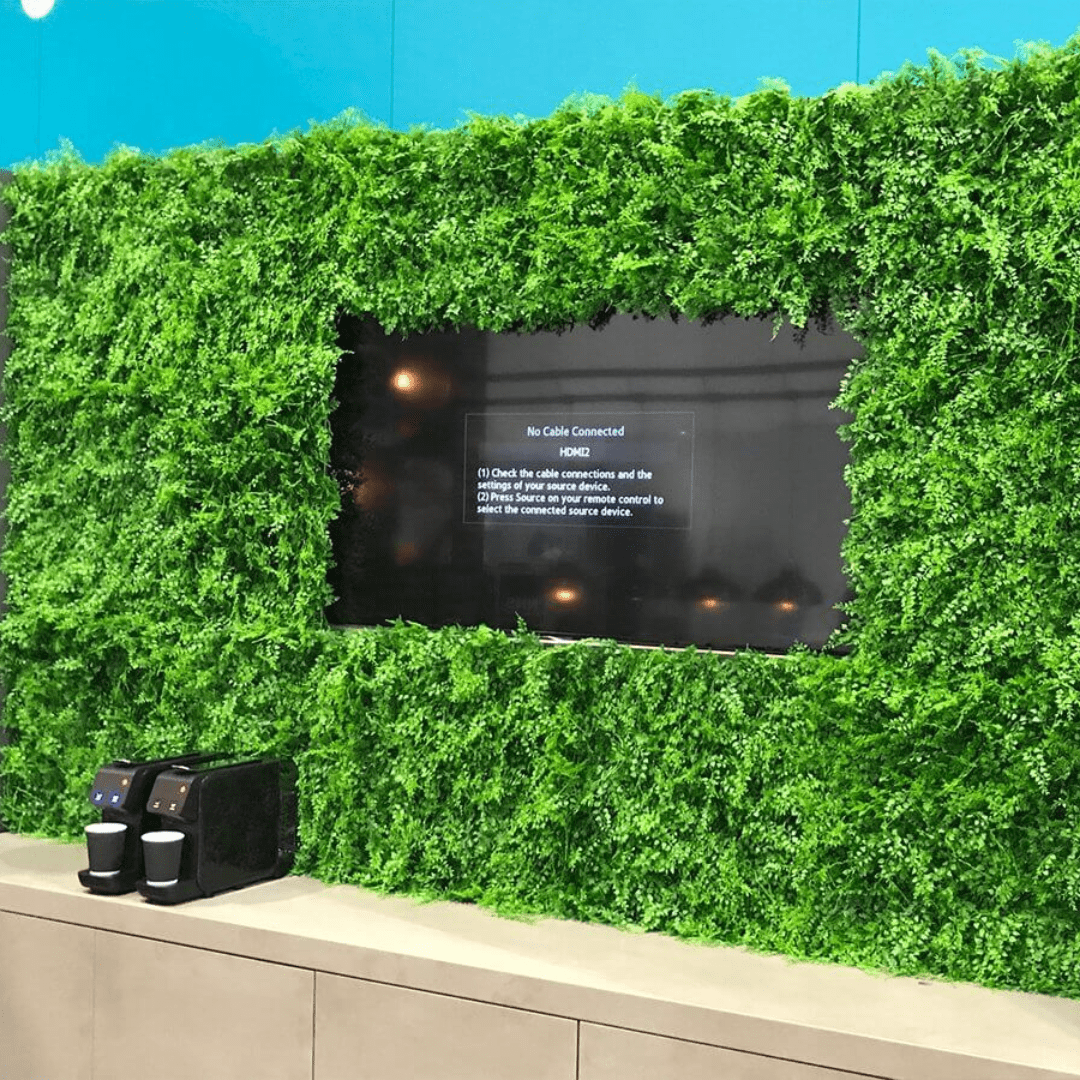 Artificial Vertical Garden Background