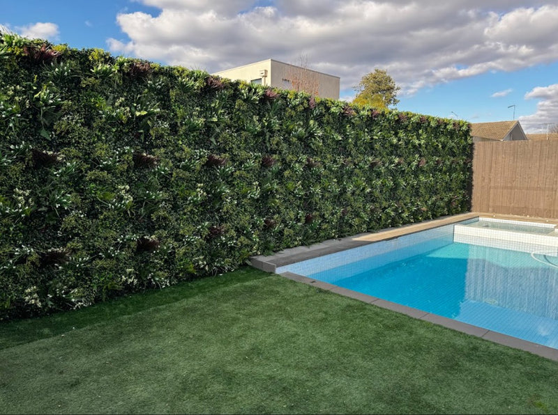 How a Client Increased Their Privacy With an Artificial Vertical Garden