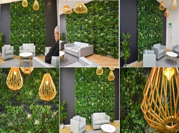 artificial green wall reinvigorate shopping center featured image