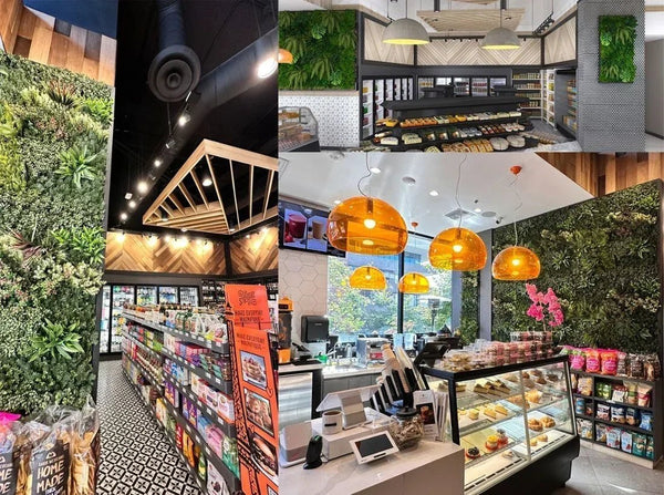 Why a Design Studio Picked Artificial Green Walls for a Retail Project And Why You Should Too