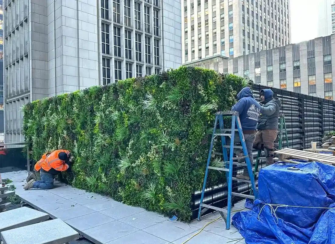 Why Rooftop Projects Need Frost-Resistant Artificial Green Walls