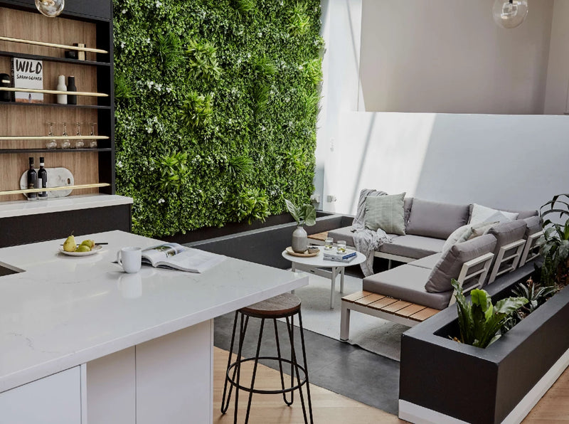 using artificial plants in apartment
